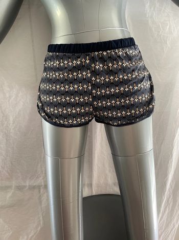 short Jardin Secret marine taille M