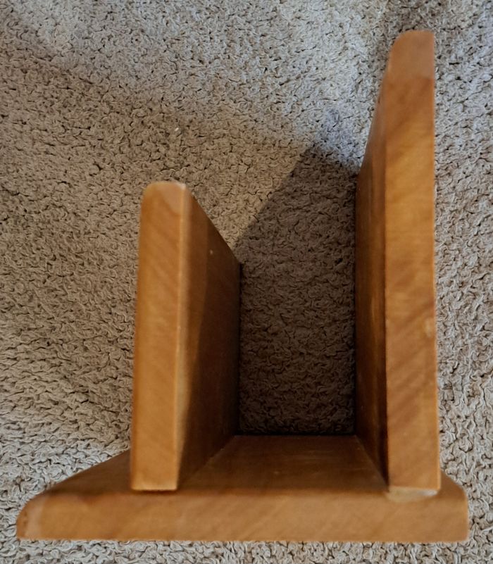 Porte revue ou courrier, en bois - photo numéro 2