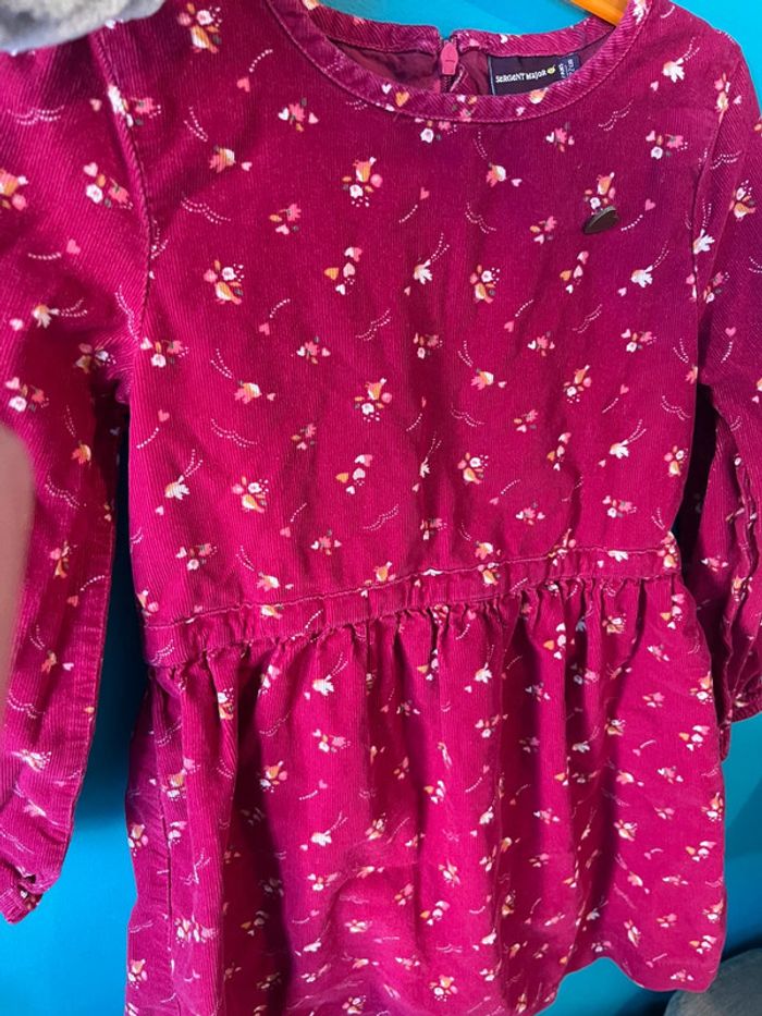 Magnifique robe doublée 7 ans sergent Major