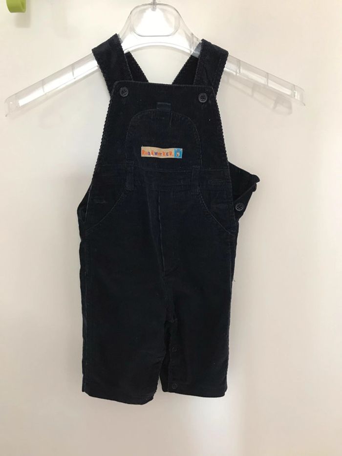 Salopette velours 6 mois