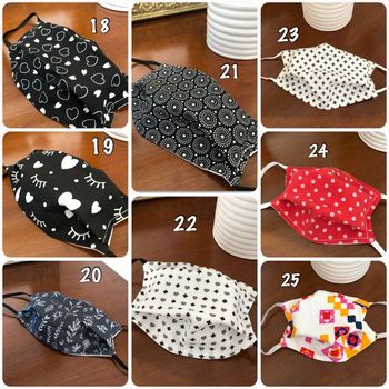 masque enfant lavable et réutilisable en tissus coton