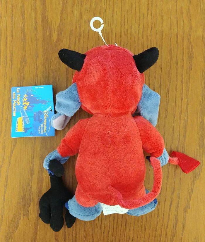 peluche Stitch petit diable - fourche - photo numéro 4
