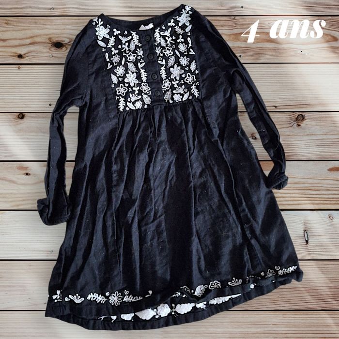 🖤 Robe Élégante & Chic – DPAM – Taille 4 ans 🖤
