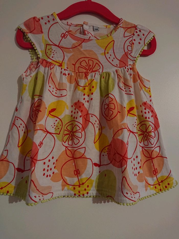 Tunique d'été 12 mois + legging court - photo numéro 2