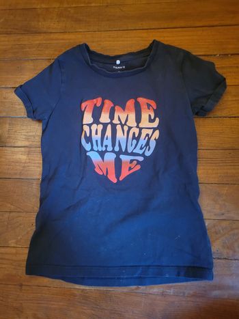 Tee-shirt manches courtes 6ans fille 