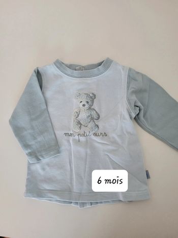T-shirt manches longues (6 mois)