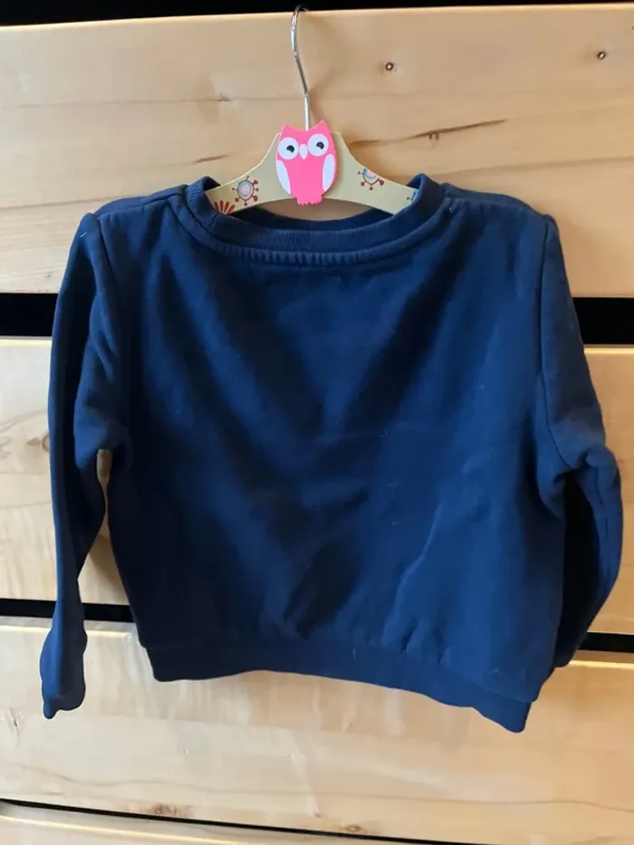 Pull basique bleu foncé - photo numéro 4
