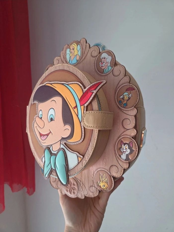 Sac loungefly pinocchio disney - photo numéro 2