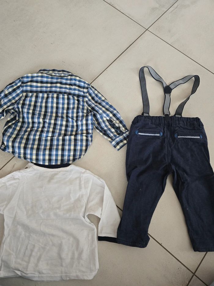 Ensemble chemise/tshirt/pantalon - photo numéro 6