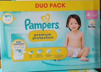 Pampers Premium T4 neuf 76 couches