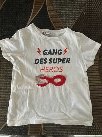 T-shirt manches courtes 5 ans