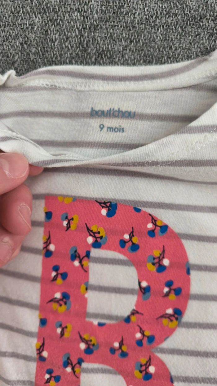 Lot de deux tee-shirts ML - photo numéro 5