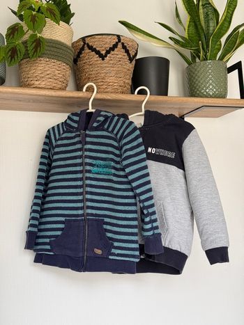 Lot de 2 gilets chauds 4 ans 