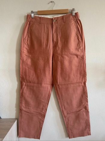 Pantalon en lin Uniqlo