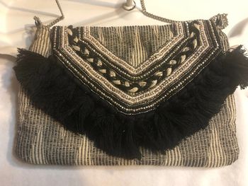 Petit sac strass avec chaîne