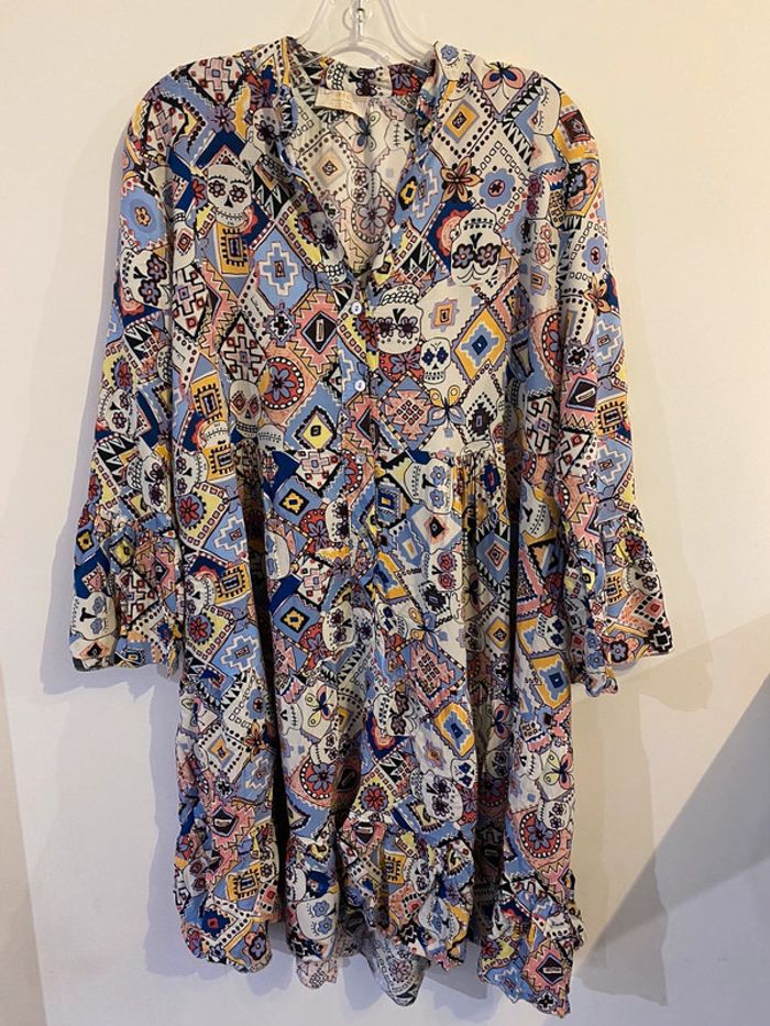 Robe manches 3 4