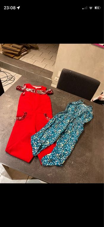 Lot de 2 combi fille 