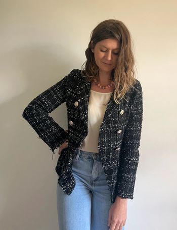 Veste tweed Shein