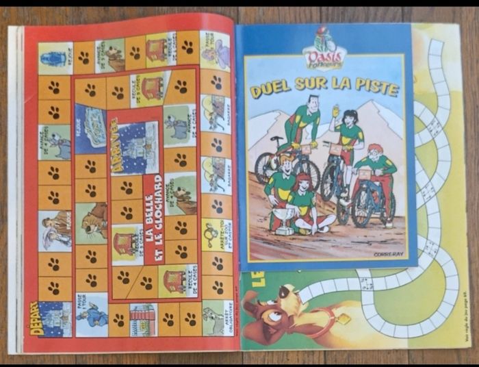 Ancien journal de mickey avec livret Oasis bd N°2350 de 1997 vintage