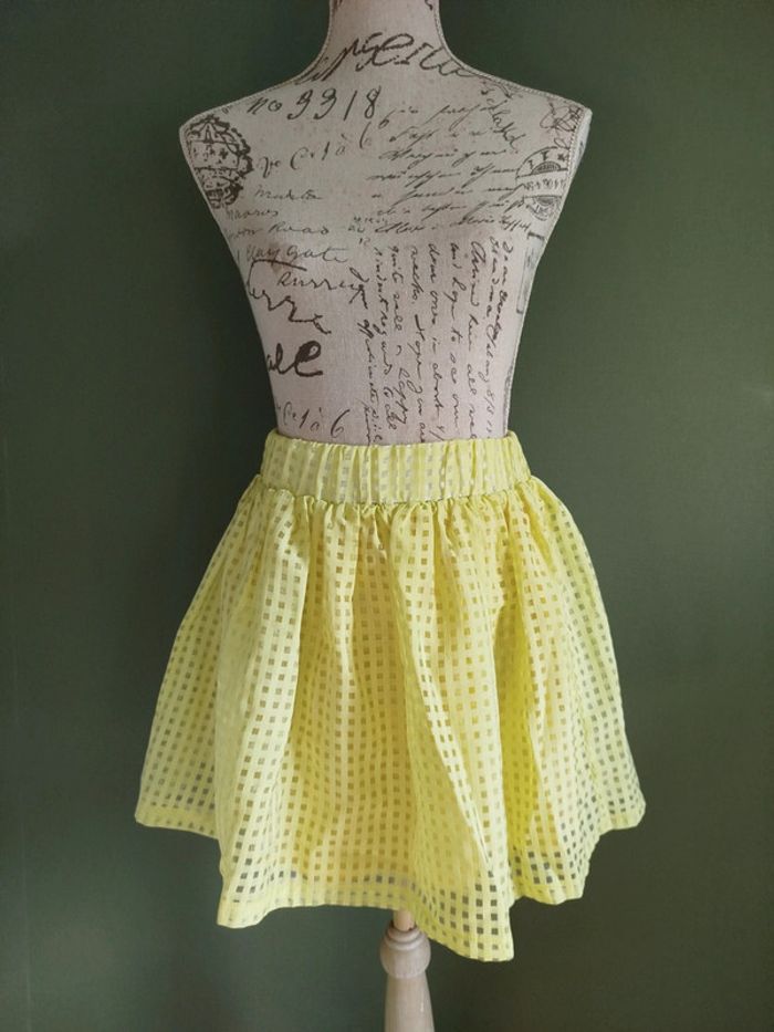 Jupe jaune
