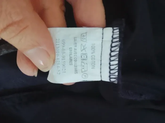 Veste violine en coton - photo numéro 6