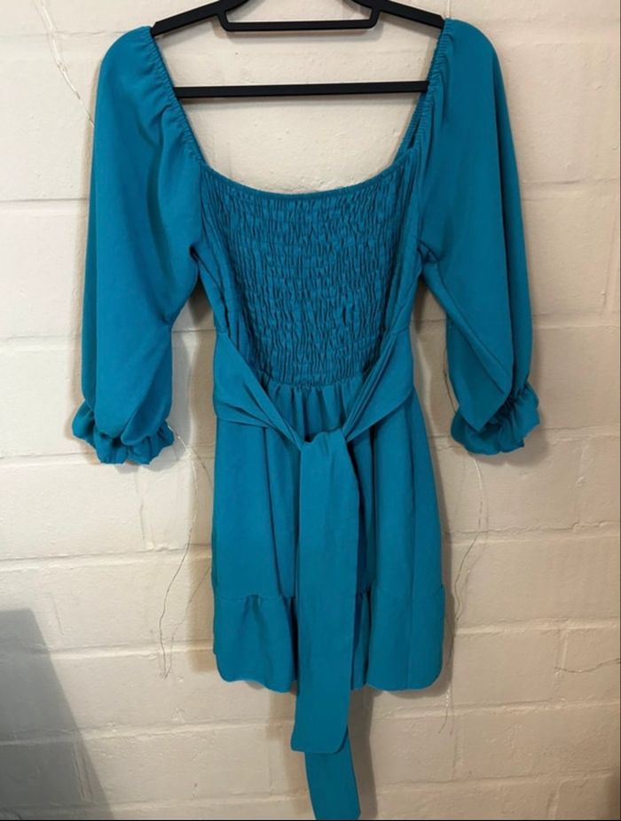 Robe courte bleue – Taille unique - Neuve sans étiquette - photo numéro 2