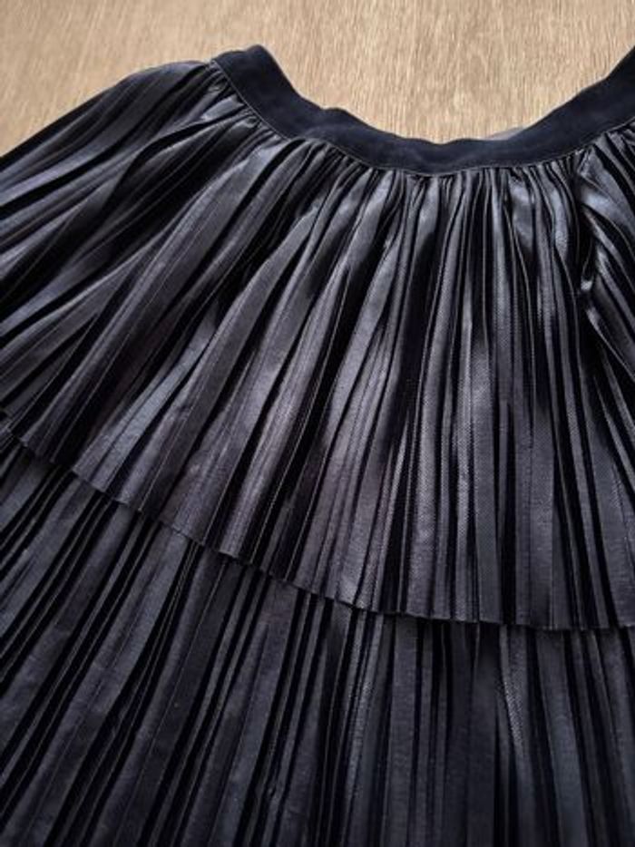 Jupe plissée marine irisée - DPAM - 4 ans - photo numéro 3