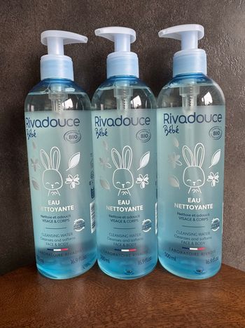 Eau nettoyante micellaire Bio