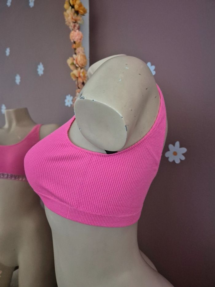 Brassière Undiz rose Taille L - photo numéro 3
