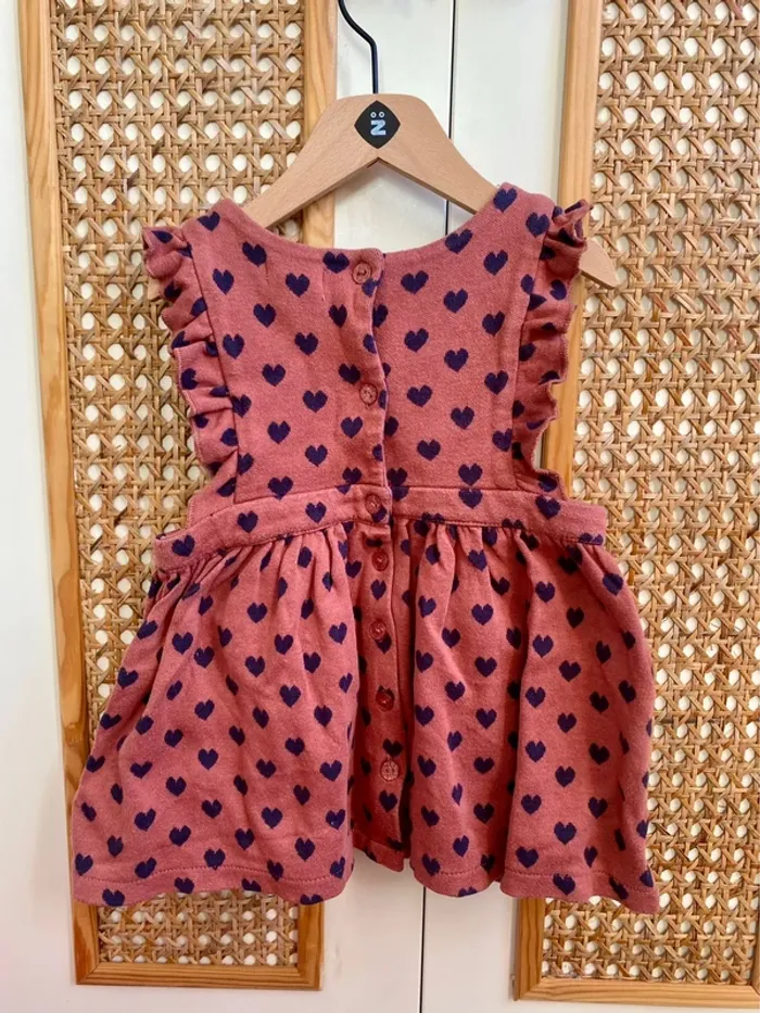 Robe hiver à cœurs - photo numéro 2