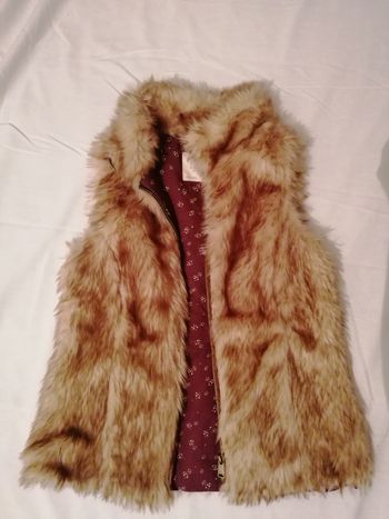 Veste fourrure Zara girls