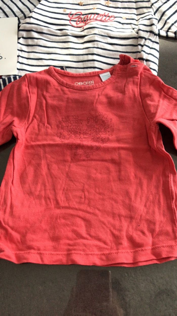 Lot 4 teeshirt manches longues - photo numéro 2