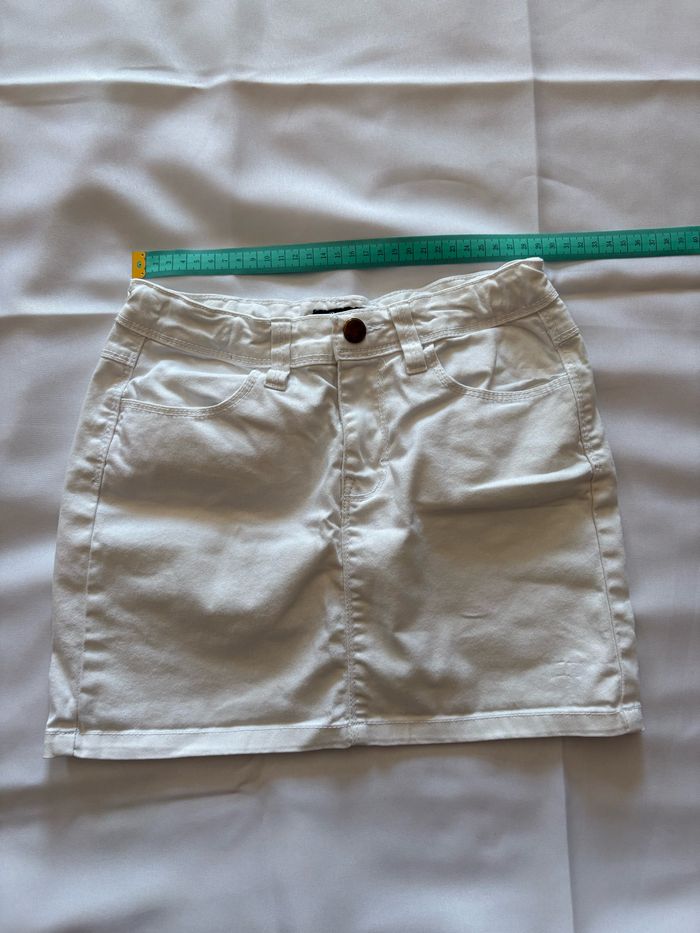 Jupe blanche pour fille - 10 ans - photo numéro 8