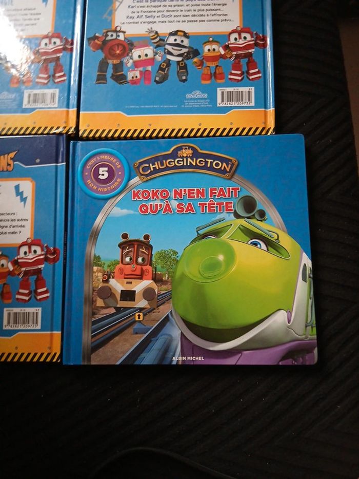 Livre robot trains ou chuchinggton - photo numéro 7