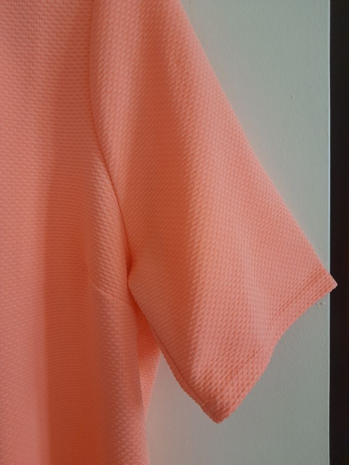 Tunique Atmosphère, corail taille 40 - photo numéro 4