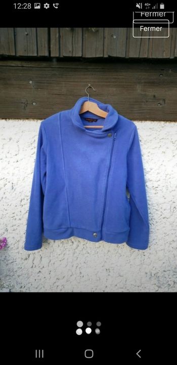 Magnifique polaire neuve vintage lumineuse