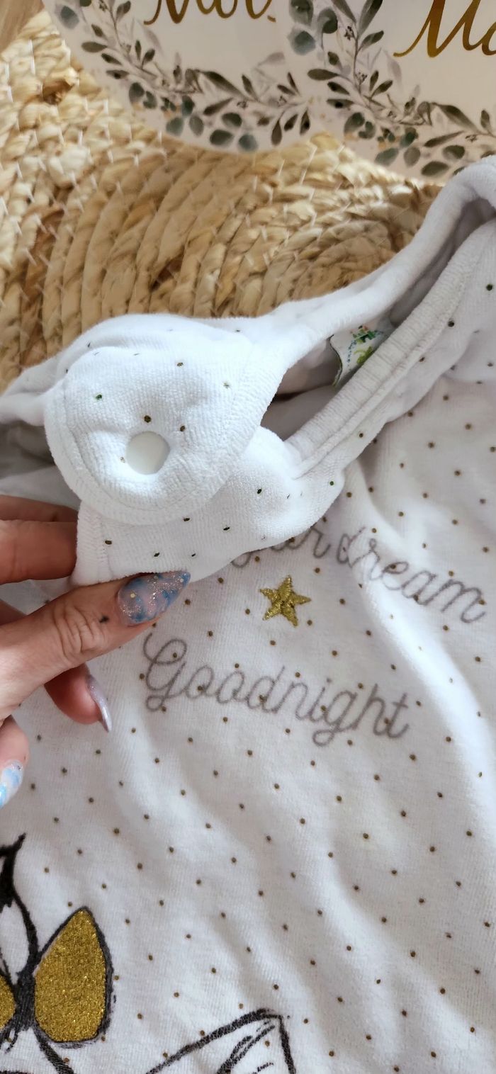 Gigoteuse Bébé fille 0/6mois Disney Marie Blanc - photo numéro 6