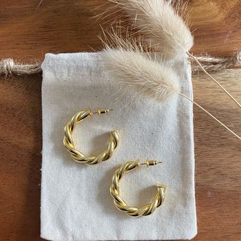 Boucles d’oreilles acier inoxydable