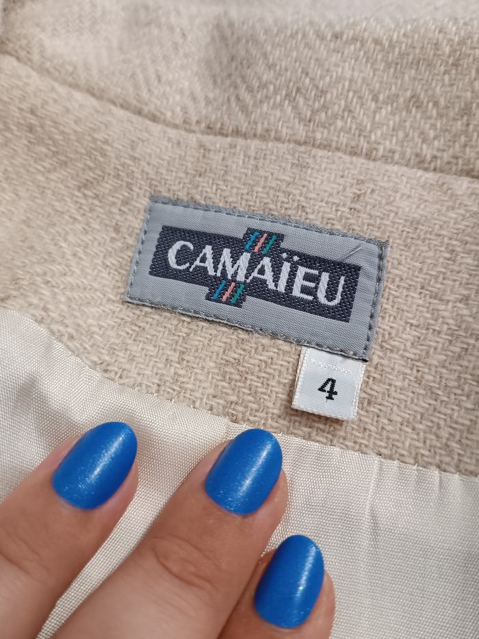 Blazer en laine Camaïeu - photo numéro 4