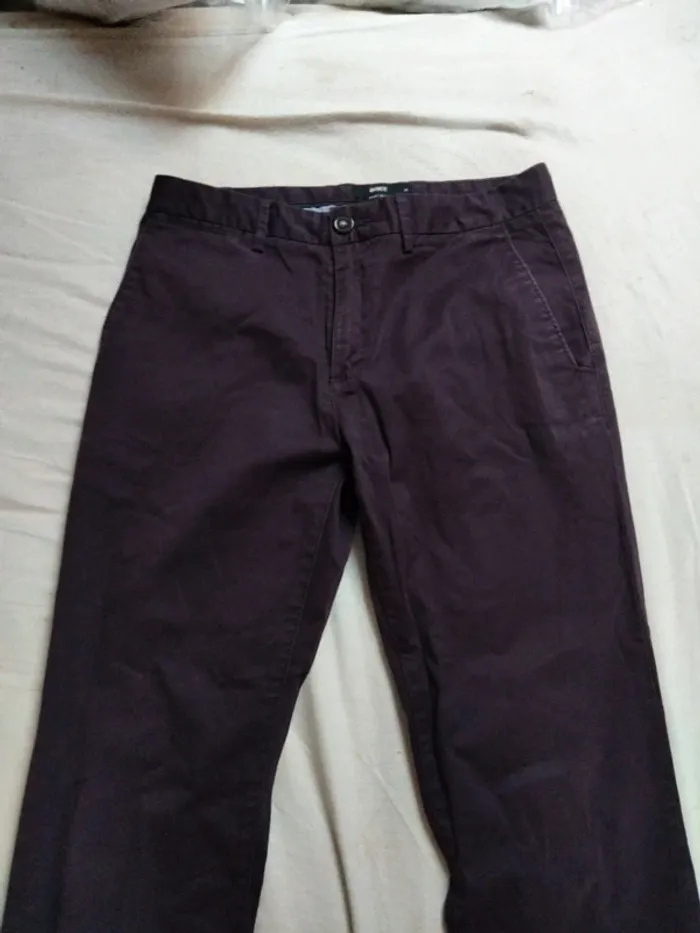 Pantalon violet slim Arice T38 - photo numéro 2