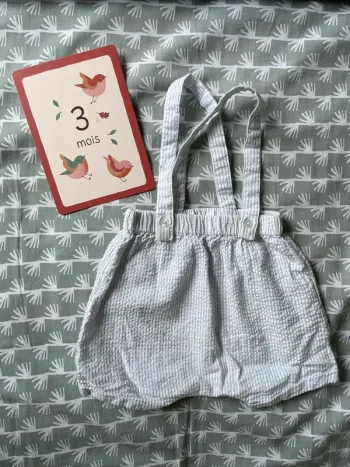 Combinaison short Boutchou 3 mois