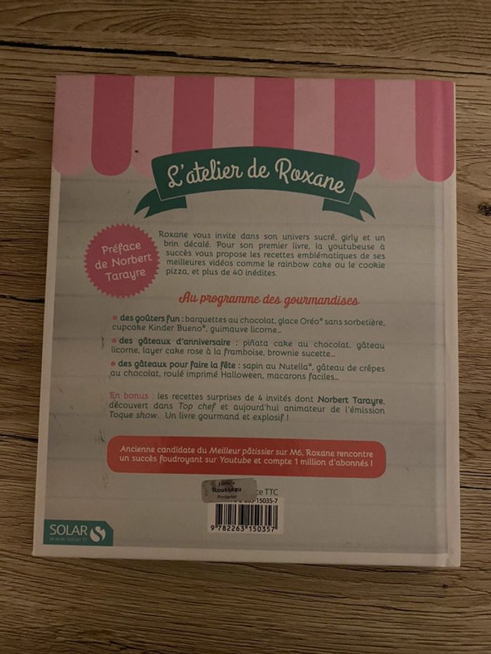 Livre pâtisserie l’atelier de roxanne - photo numéro 2