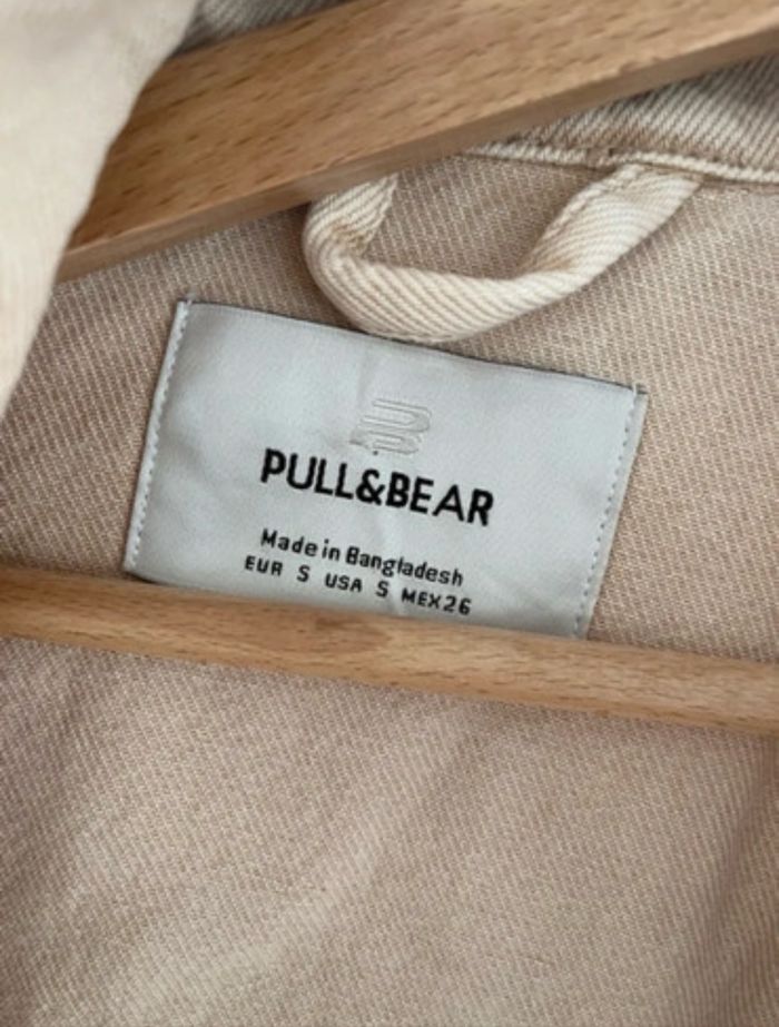 Veste beige en jean - photo numéro 2