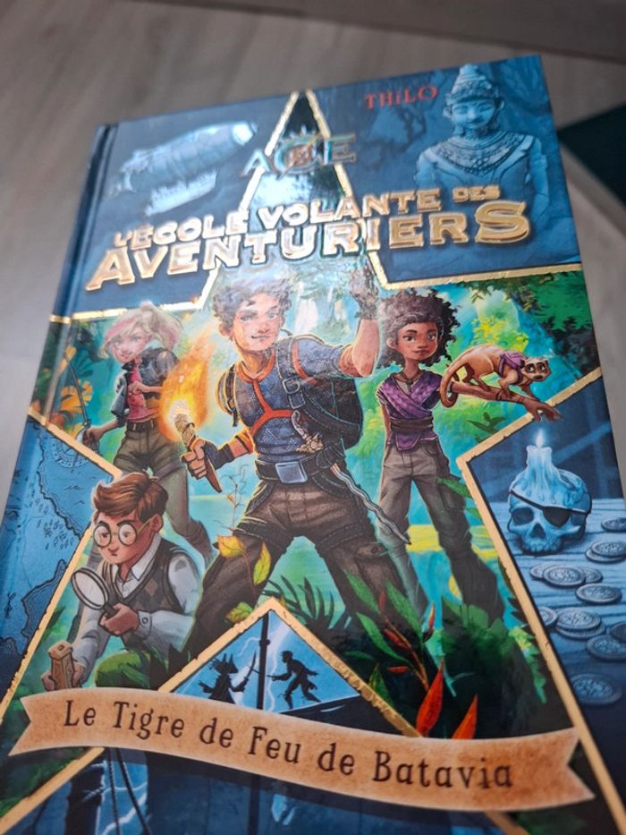 Livre l'école volante des aventuriers, le tigre de feu de Batavia - photo numéro 7