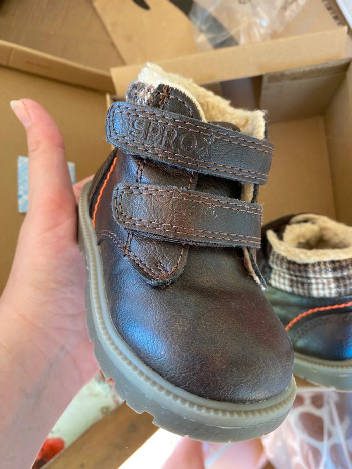 Chaussure garçon bébé SPROX pointure 21 - photo numéro 4