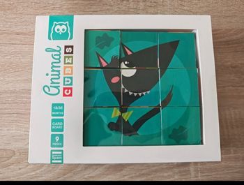 Puzzle cubes animaux 