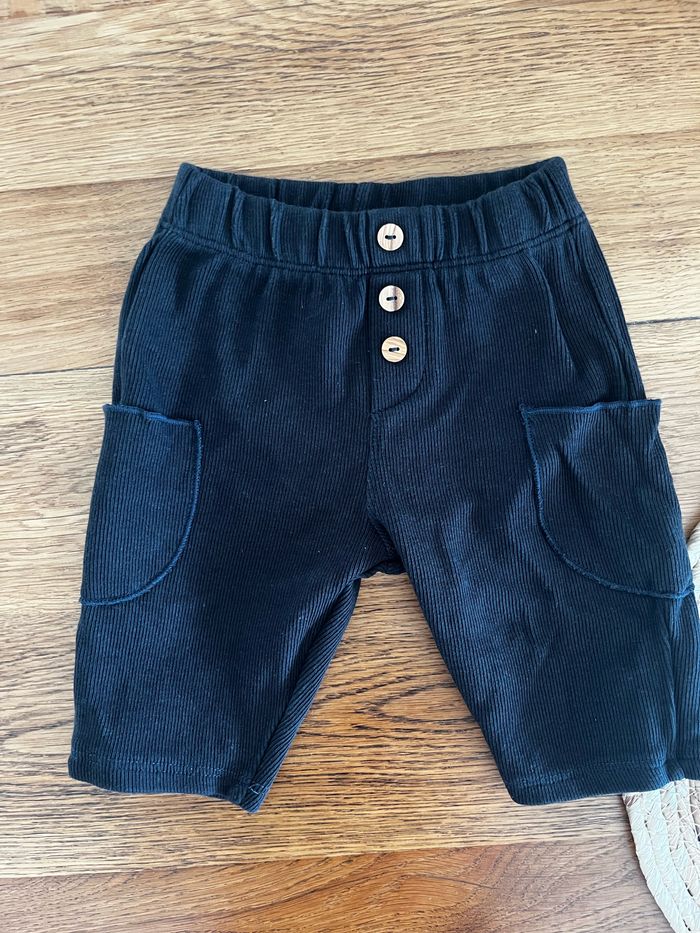 Pantalon noir zara 6/9 mois