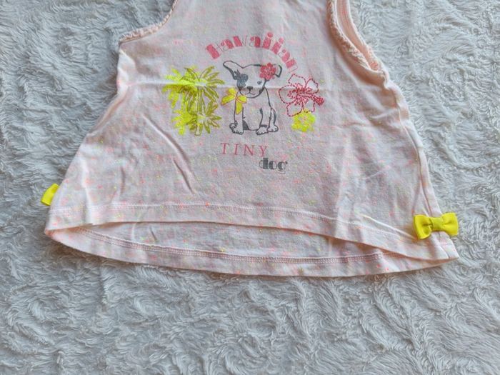 Ensemble (tee shirt sans manche+legging) Fille 6 mois Chien hawaiian dog Orchestra - photo numéro 5