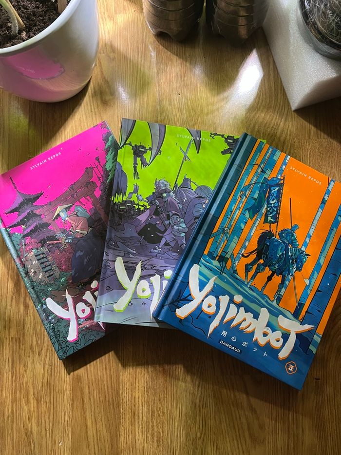 📚 Lot Yojimbot – Tomes 1, 2 et 3 — Parfait état