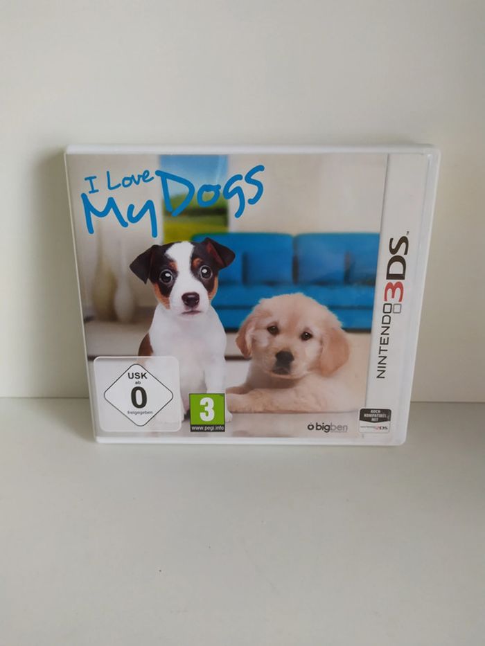 I love my dogs Nintendo 3DS/2DS bigben en boite